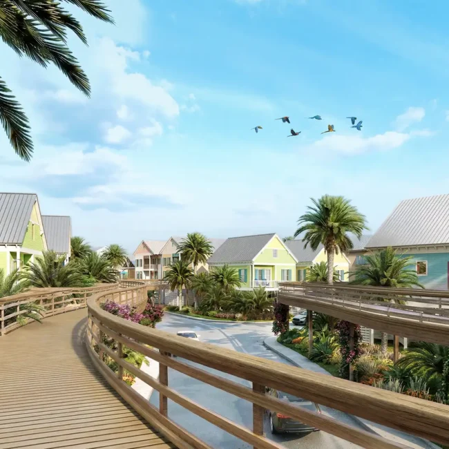 Rendering — Boardwalk at Margaritaville Beach Cottage Resort Galveston, TX